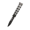 5″ Clip Point Butterfly Damascus – 115D -ProTech Store 115D 2