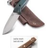 Benchmade 162 Bushcrafter Sibert Green G-10 (4.43" Satin) 162