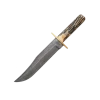 12″ American Bowie Damascus Genuine India Stag Bone™ – 501D -ProTech Store 501D 2024