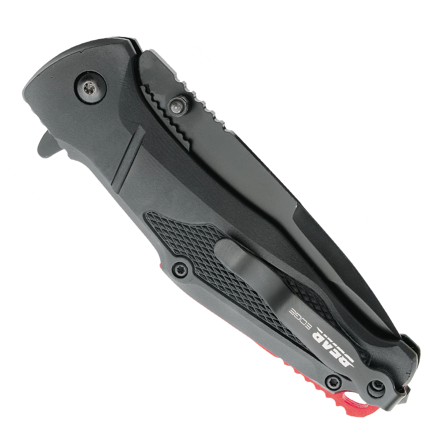 4-5/8″ Black And Red Assisted Opener – BE121 5 4-5/8″ Black And Red Assisted Opener – BE121 - Image 3