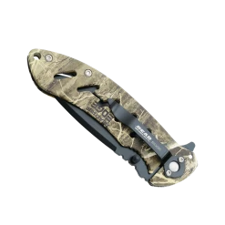 Brisk 1.0 5″ Back Blade Real Tree Edge Framelock Folder – BE514 -ProTech Store 61514 BACK