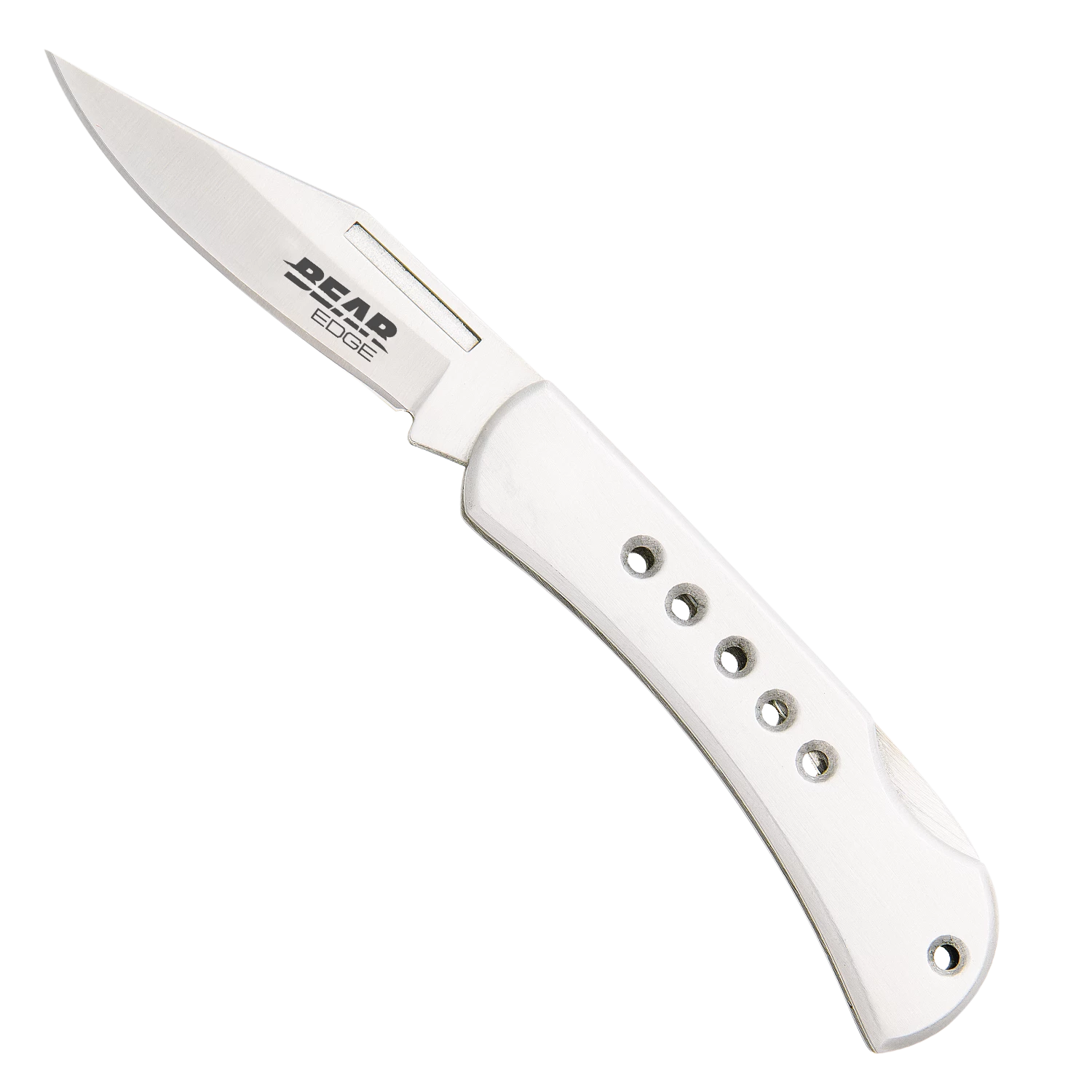 2-3/4″ Stainless Steel Lockback W/Designer Holes – 71115 3 2-3/4″ Stainless Steel Lockback W/Designer Holes – 71115