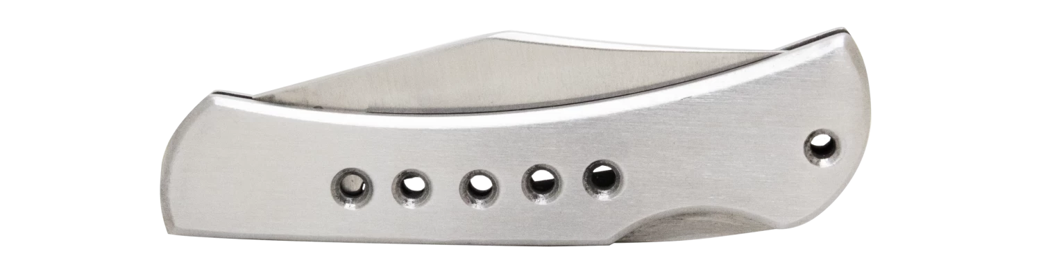 2-3/4″ Stainless Steel Lockback W/Designer Holes – 71115 5 2-3/4″ Stainless Steel Lockback W/Designer Holes – 71115 - Image 3