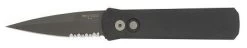 Protech Godson Automatic Knife (3.15" Black Serr) 721 PS