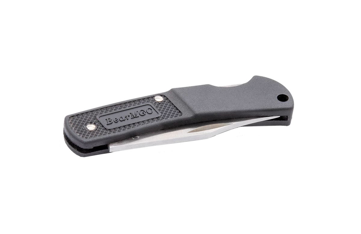 3″ Black Zytel® Lightweight Executive Lockback Upswept – 726 4 3″ Black Zytel® Lightweight Executive Lockback Upswept – 726 - Image 2