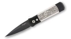 Protech Godson Steampunk Automatic (3.15" Black DLC) 7SP-2