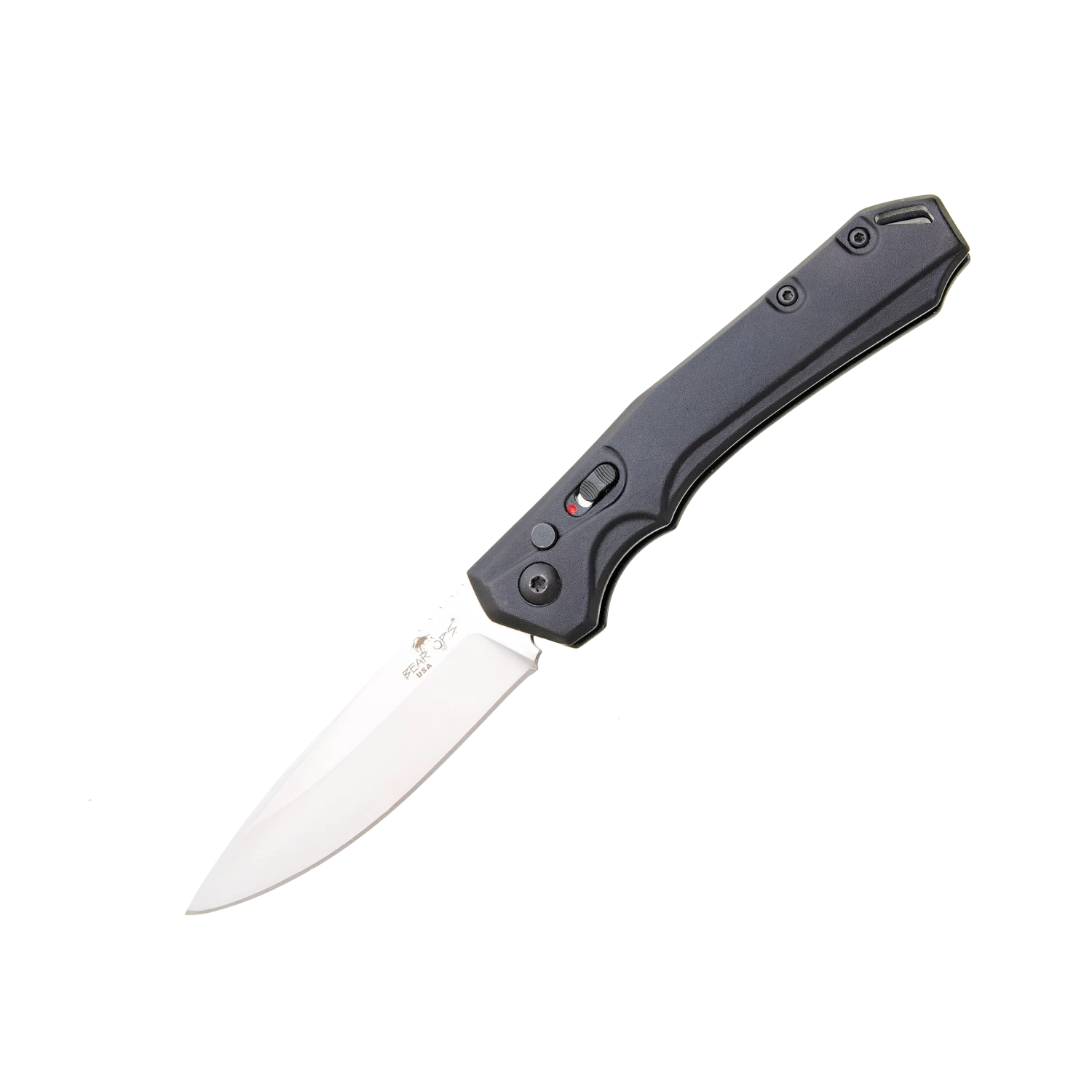 4 5/8″ Auto Bold Action® XVI W/ Satin S35VN Blade – AC-1800-AlBK-S 3 4 5/8″ Auto Bold Action® XVI W/ Satin S35VN Blade – AC-1800-AlBK-S