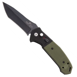 4-1/2″ Auto Bold Action® V Black/OD Green G10 Handle With Black Blade – AC-500-B4-B