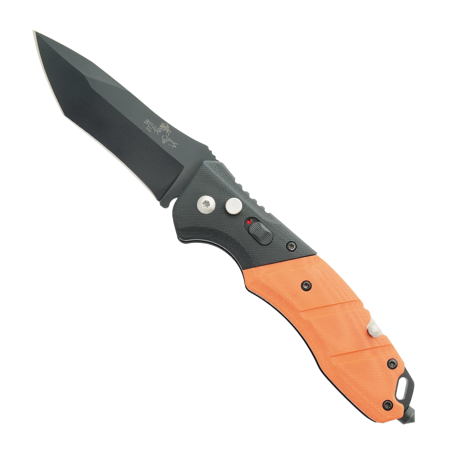 4-3/4″ Auto Bold Action® V G10 Survival Orange/Black With Black Blade – AC-510-BOR4-B 3 4-3/4″ Auto Bold Action® V G10 Survival Orange/Black With Black Blade – AC-510-BOR4-B
