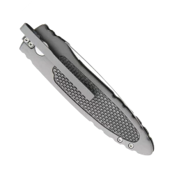 4″ Incognito Auto Stainless Steel Handle Satin Finish Blade ||Steve Jernigan Design|| – AC-800-S -ProTech Store AC 800 S 2