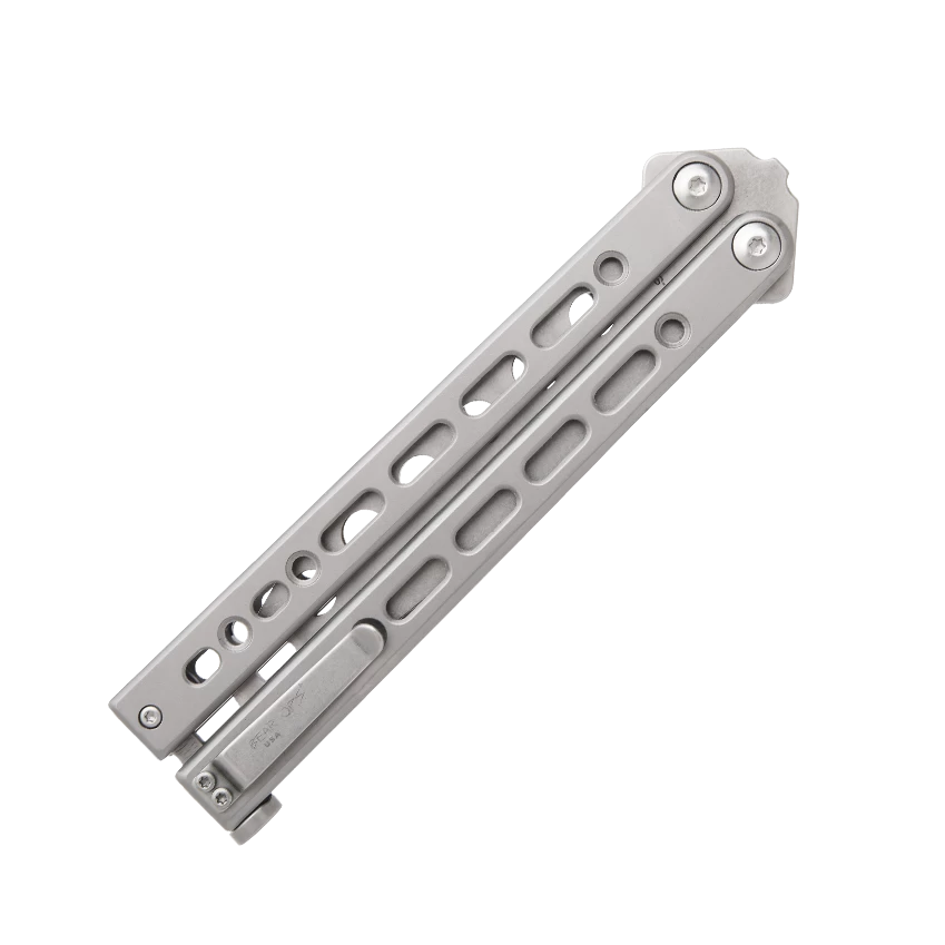 Bear Song® VIII Grey Stainless Handle With Trainer Blade – B-821-SS-S 4 Bear Song® VIII Grey Stainless Handle With Trainer Blade – B-821-SS-S - Image 2