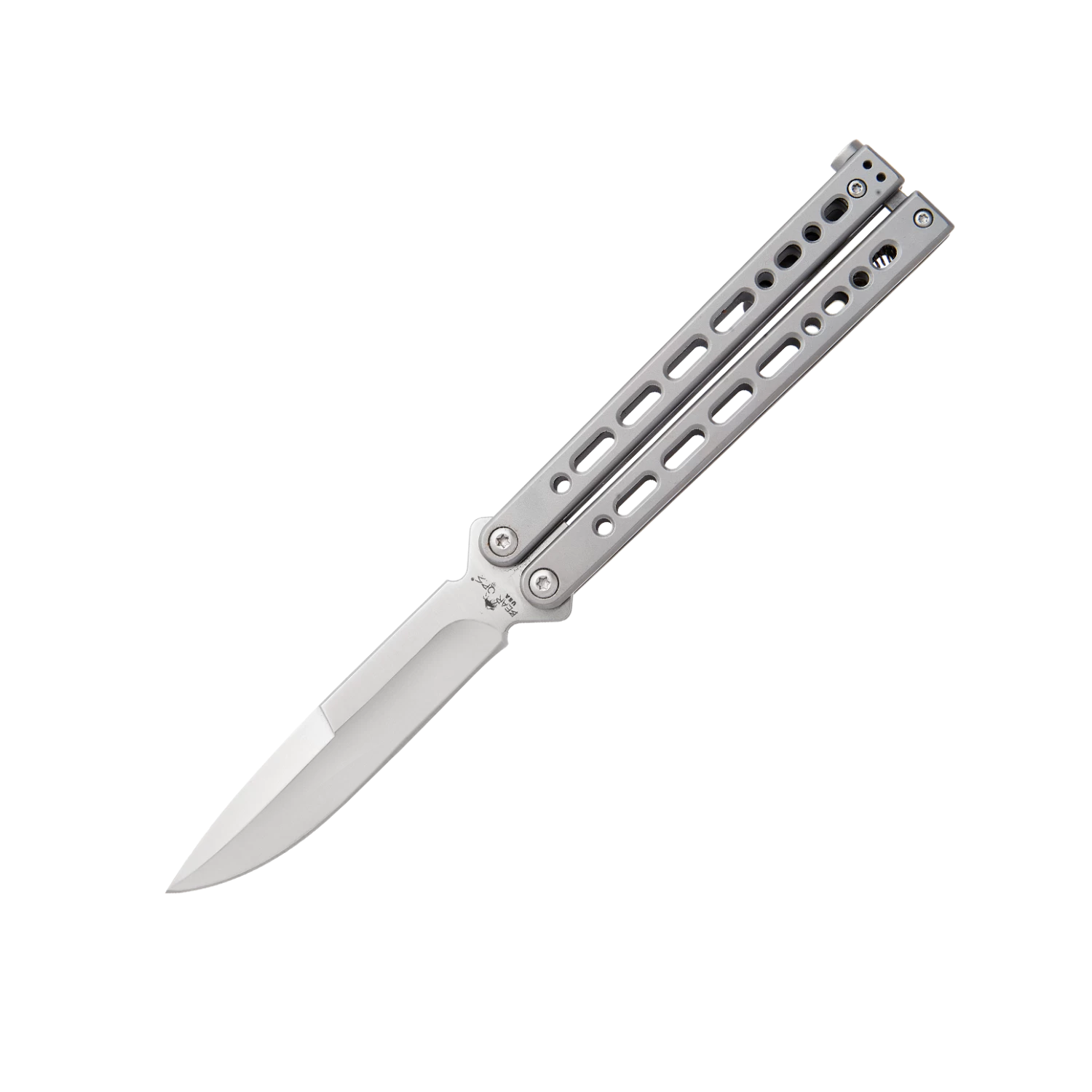 Small Bear Song® IX Grey Stainless Handle W/Bayonet Blade – B-920-SS-S 3 Small Bear Song® IX Grey Stainless Handle W/Bayonet Blade – B-920-SS-S
