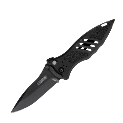 BLACKHAWK® Small Button Lock Folder Plain Edge – BH15M201BK