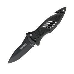 BLACKHAWK® Large Button Lock Folder Plain Edge – BH15M301BK