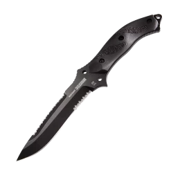 BLACKHAWK® NIGHTEDGE® Fixed Blade With Molle Compatible Ballistic Sheath – BH15NE10BK