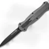 Benchmade Infidel OTF Automatic Knife Gray (3.95" Black) 3300BK-1601 -ProTech Store Benchmade Infidel OTF Gray Black BM 3300BK 1601 BHQ 69122 jr large