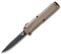 Benchmade 4600DLC-1 Phaeton D/A OTF Automatic Knife FDE (3.45" Black DLC)
