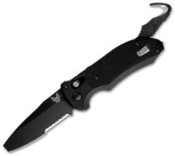 Benchmade Auto-Triage Automatic Knife Black (3.35" Black Serr) 9160SBK