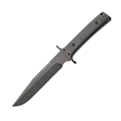 10″ Bear Tac™ III Black G10 Handle/Black Blade W/ Ballistic Sheath W/ Kydex Insert – C-900-B4-B