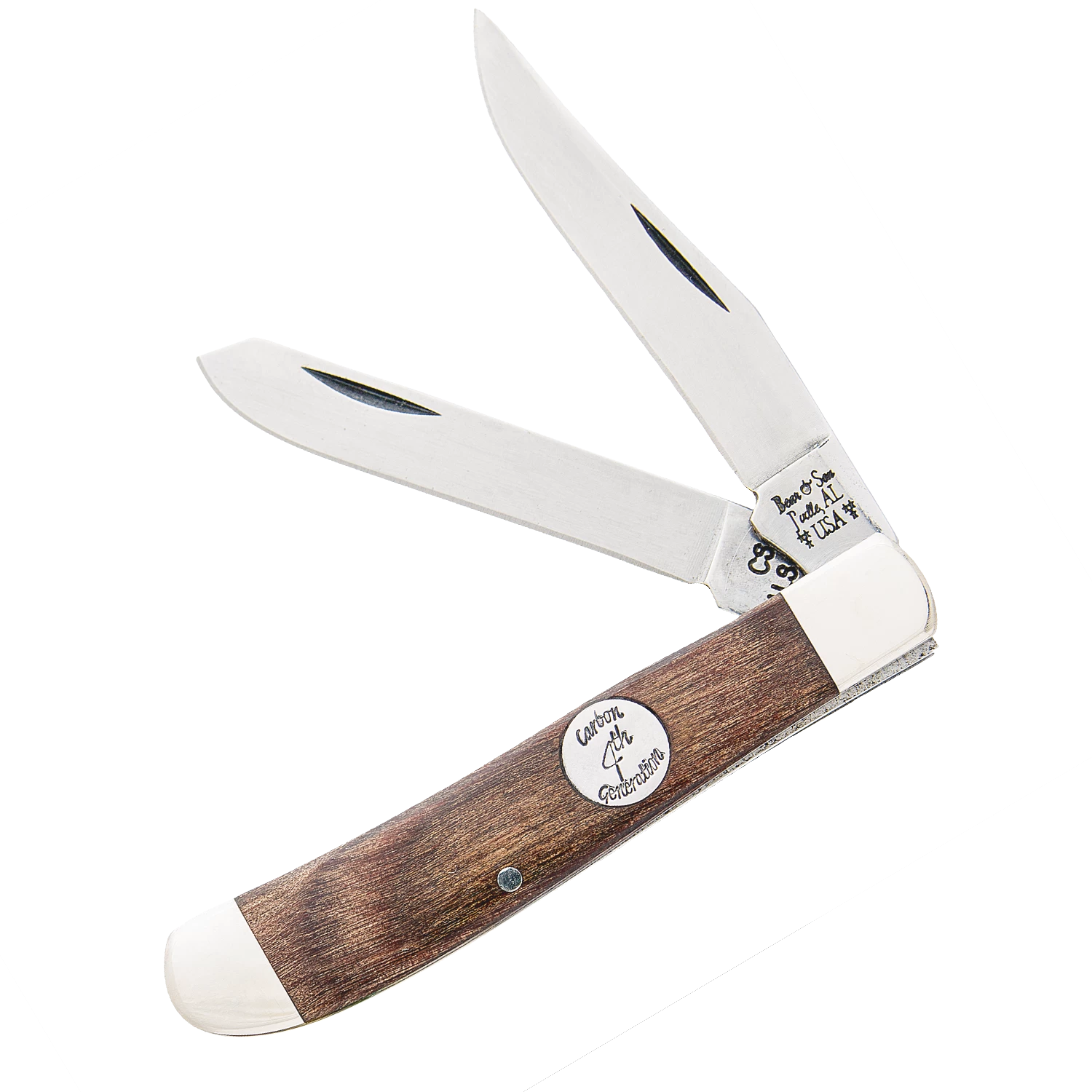3-1/2″ Heritage Walnut Mini Trapper – C207 3 3-1/2″ Heritage Walnut Mini Trapper – C207