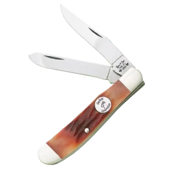 3-1/2″ Red Stag Bone Mini Trapper – CRSB07