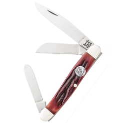 4″ Red Stag Bone Large Stockman – CRSB47