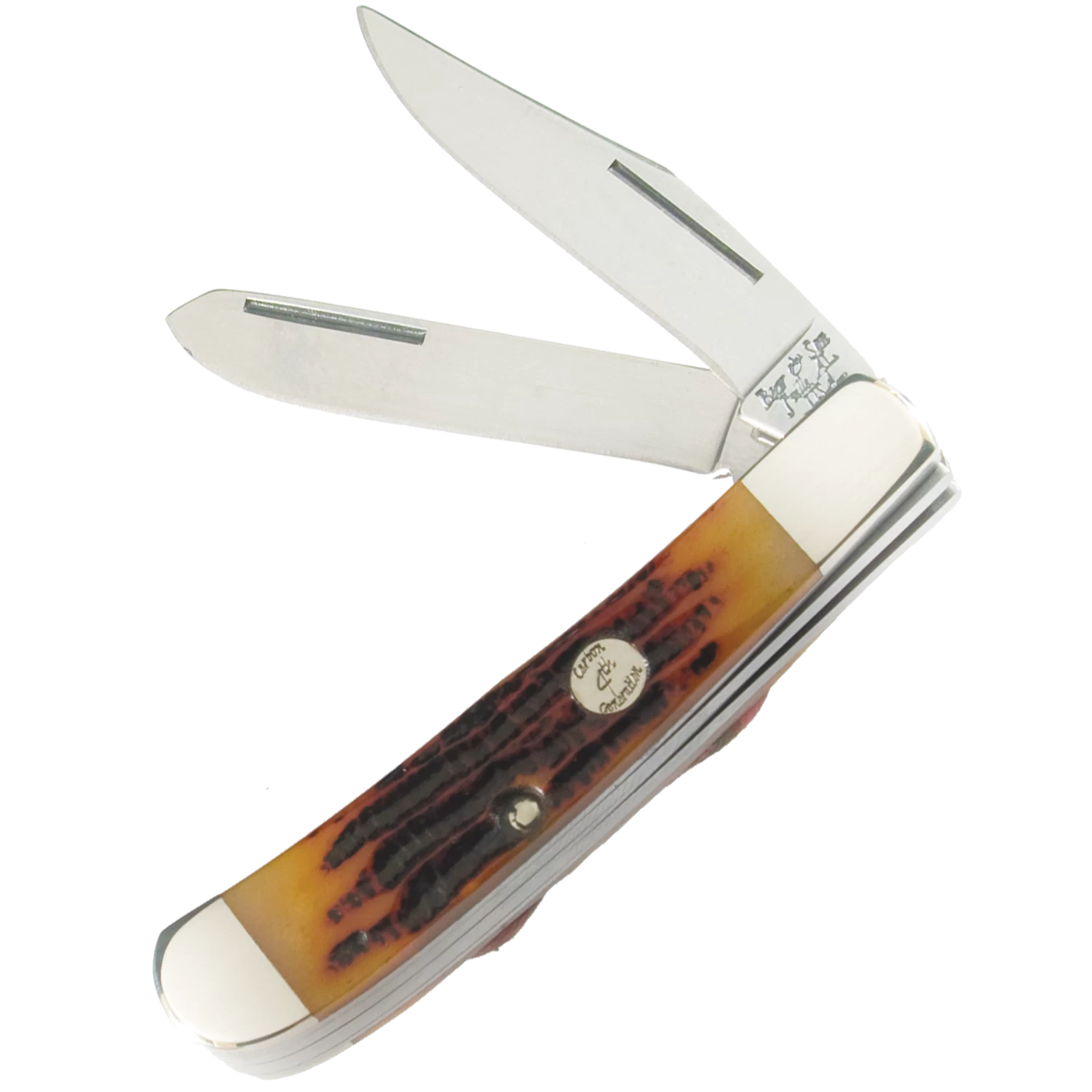 3″ Red Stag Bone 2-Blade Little Trapper – CRSB54 1/2 3 3″ Red Stag Bone 2-Blade Little Trapper – CRSB54 1/2