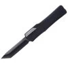 Heretic Knives Cleric Tanto OTF Automatic Knife Black DLC (3.5" Black) -ProTech Store HEKH015 6A 1