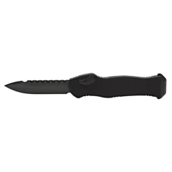 Heretic Knives Hydra OTF Automatic Knife Black (3.625" DLC) -ProTech Store Hyrda DLC