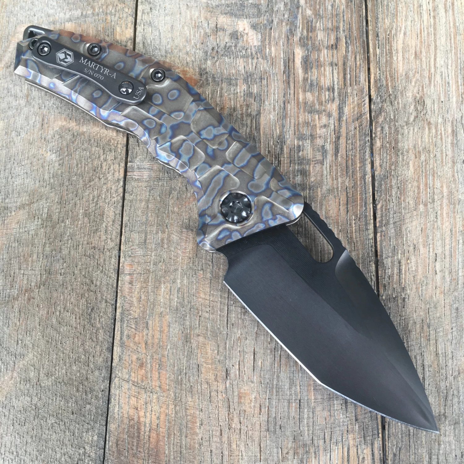 Heretic Knives Martyr Auto Blade Flamed Titanium (DLC) 4 Heretic Knives Martyr Auto Blade Flamed Titanium (DLC) - Image 2
