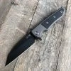Chaves Ultramar Sangre Street Flipper Knife Black Micarta (3.4" Black SW) 1 Chaves Ultramar Sangre Street Flipper Knife Black Micarta (3.4" Black SW) -ProTech Store IMG 2145