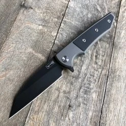 Chaves Ultramar Sangre Street Flipper Knife Black Micarta (3.4" Black SW)