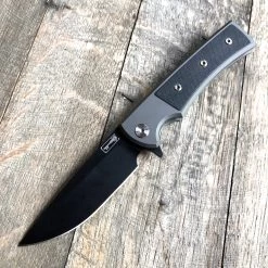 Chaves Ultramar Liberation Street Flipper Black Micarta (3.4" Black SW)