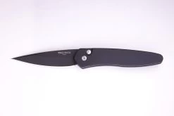 Protech Newport Tactical Automatic Knife (3" Black Plain) 3407