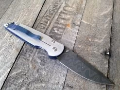 Protech TR-3 Manual Integrity Folder Custom Knife (3.5" Damascus) 7721-DM -ProTech Store IMG 3324