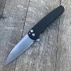 Pro-Tech Malibu Wharncliffe Flipper Knife Black (3.3" Stonewash) -ProTech Store IMG 4388
