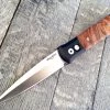 Protech Godfather Automatic Knife Black W/ Maple Burl (4" Satin Plain) 906 -ProTech Store IMG 5168
