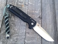 Protech Les George Rockeye Skull Satin Blade (3.375" Satin) LG-161 -ProTech Store IMG 5268