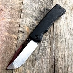 Chaves Ultramar Redencion St. Drop Point Full Ti Black Hardware (3.25" Satin)