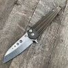 Medford Nosferatu Flipper - Tumbled S35VN Blade - Bronze Ti -ProTech Store IMG 6586