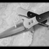 Protech Large Don Silver Automatic Knife Carbon Fiber (4.5" Satin) 1944 -ProTech Store PT 1944 2 659eb312 7ac7 43e2 8729 1a44415d1fab