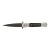 Protech Large Don Silver Automatic Knife Black G10 (4.5" Black) 1918 -ProTech Store PT1918 F