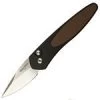 Protech Half-Breed Automatic Knife Brown G-10 (1.95" Stonewash Plain) 3640-Brown -ProTech Store PT3640 BROWN 1