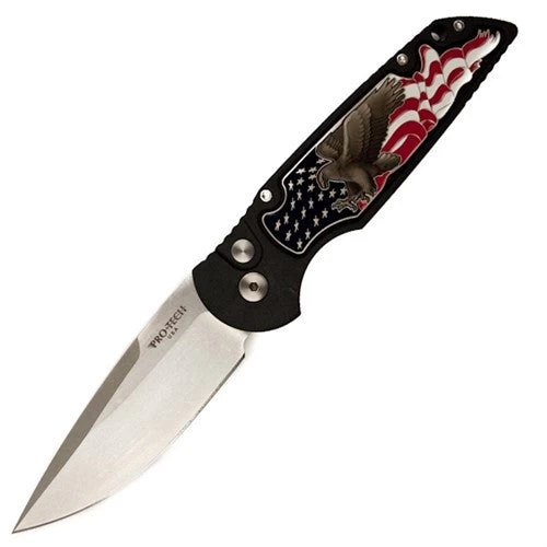 Pro-Tech Limited TR-3.44 Tactical Response 3 Auto Knife, Shaw Eagle, 154CM Stonewash Blade 3 Pro-Tech Limited TR-3.44 Tactical Response 3 Auto Knife, Shaw Eagle, 154CM Stonewash Blade