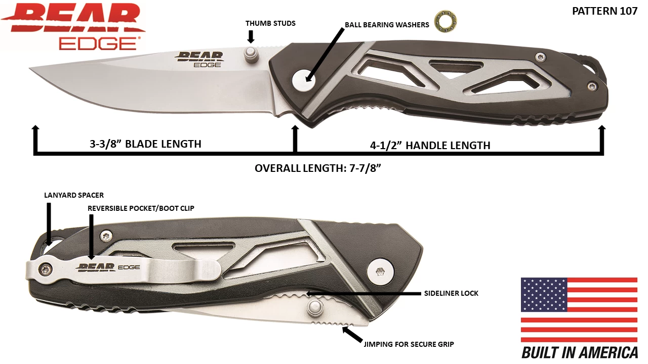 4-1/2 In. Black & Gray Aluminum Sideliner – 107 4 4-1/2 In. Black & Gray Aluminum Sideliner – 107 - Image 2