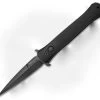 Protech Don Automatic Knife Solid 3D Aluminum (3.5" Black) 1725 -ProTech Store Protech Don Auto Solid 3D Alum Black 1725 BHQ 68795 jr large