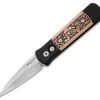 Protech Godson Steampunk Automatic Knife Copper (3.15" Satin) 7SP-4 -ProTech Store Protech Godson Steampunk Copper 7SP 4 BHQ 68792 jr 2 thumb