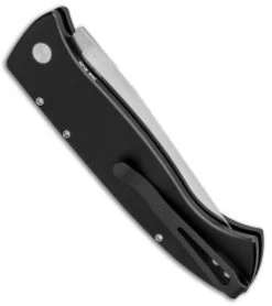 Pro-Tech Brend 3 Medium Automatic Knife Black (3.75" Satin) 1321 -ProTech Store Protech Medium Brend 3 Auto Black Satin 1321 BHQ 87626 jr side thumb