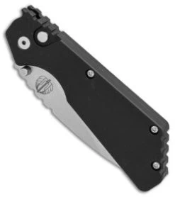 Strider + Protech PT Automatic Knife Black (2.75" Stonewash) 2301-SW -ProTech Store Strider Protech PT black sw BHQ 52216 er spine thumb