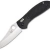 Benchmade Griptilian AXIS Lock Knife Black (3.45" Satin) 550HG -ProTech Store benchmade 550hg griptilian thumb